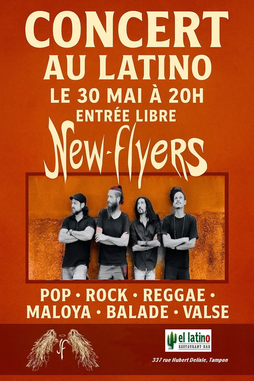 POP ROCK REGGAE MALOYA / NEW FLYERS (GRATUIT)