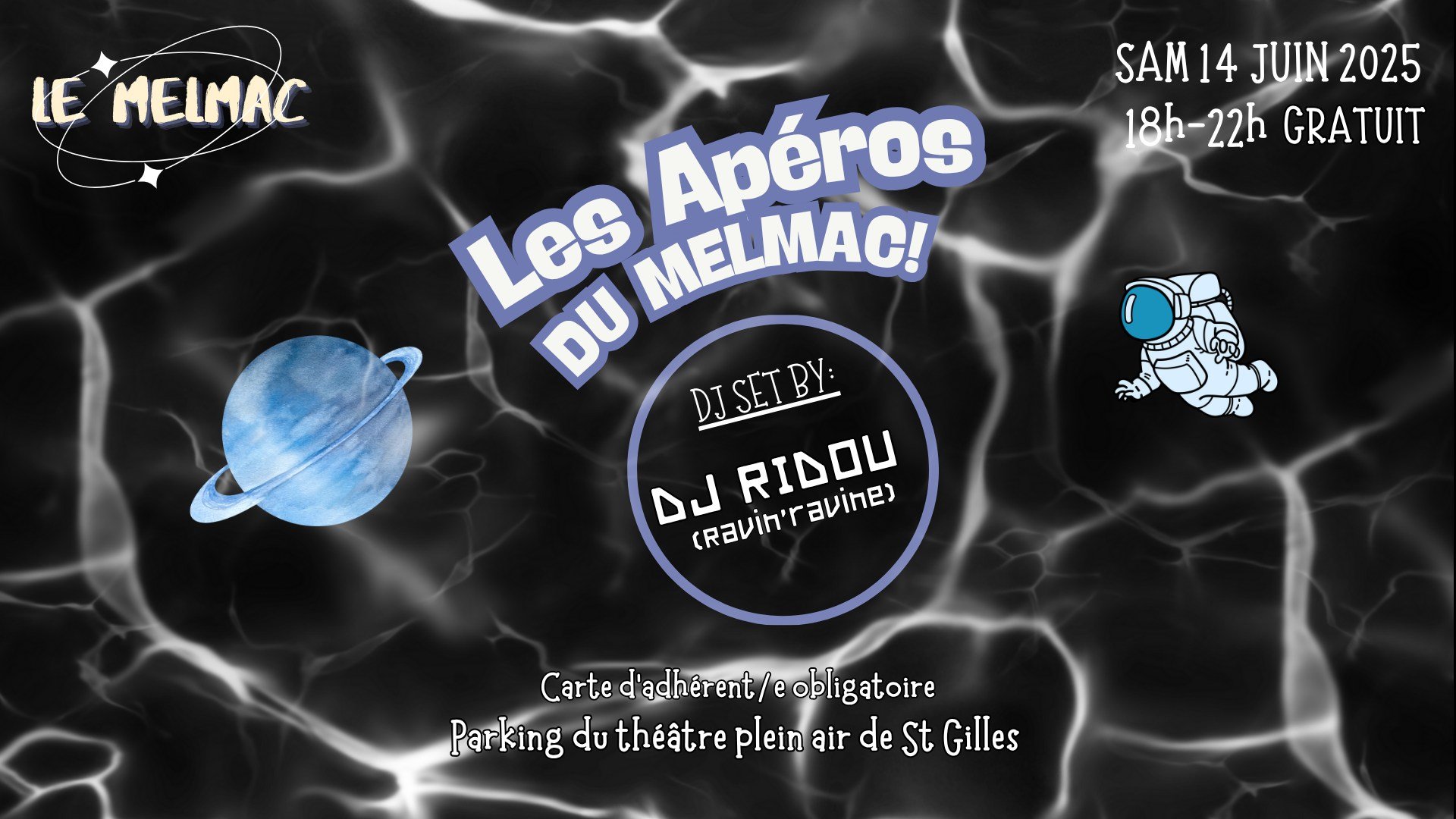 ELECTRO / LES APÉROS DU MELMAC (GRATUIT SI ADHÉSION)