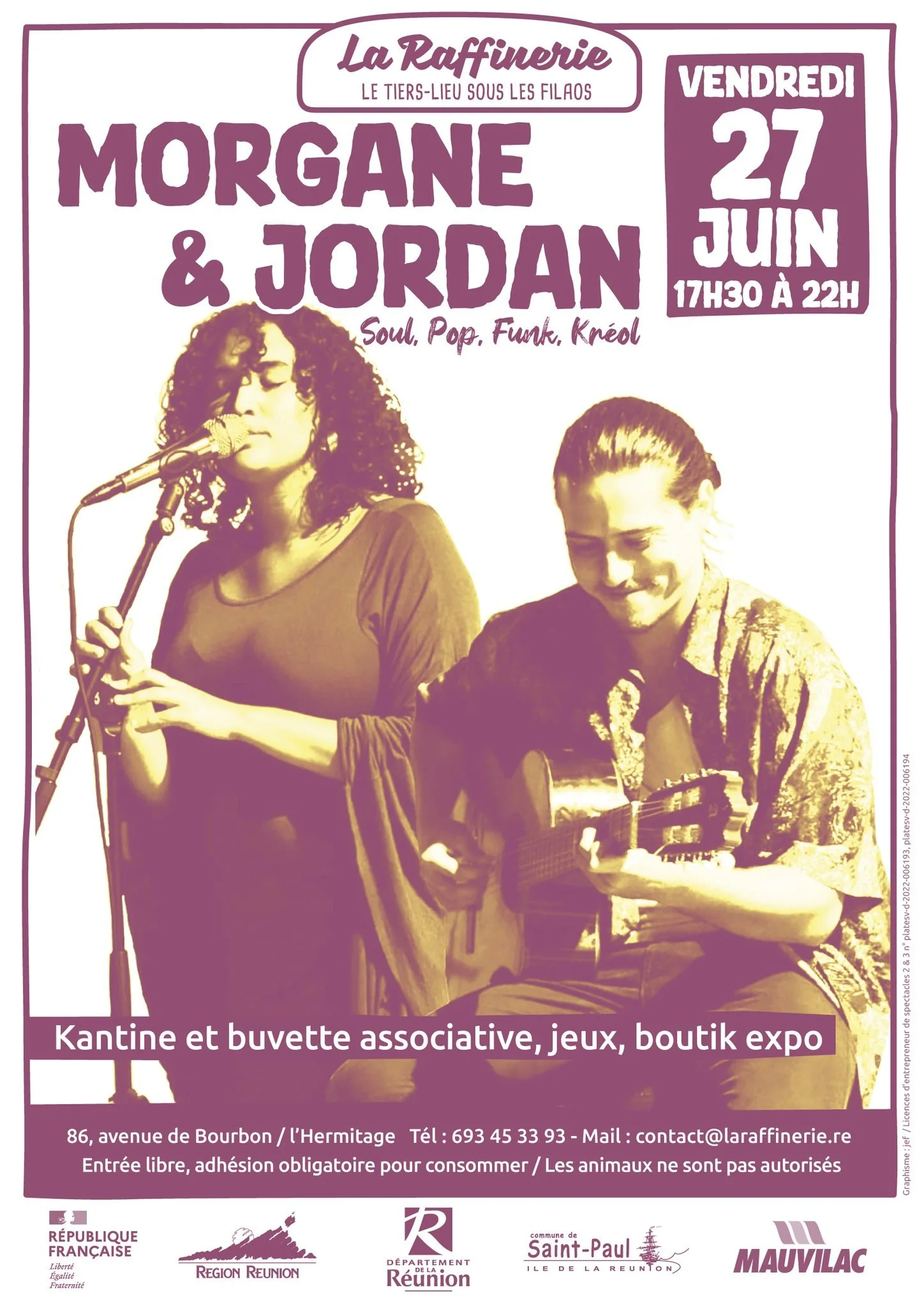 SOUL POP FUNK KREOL / MORGAN & JORDAN (GRATUIT)
