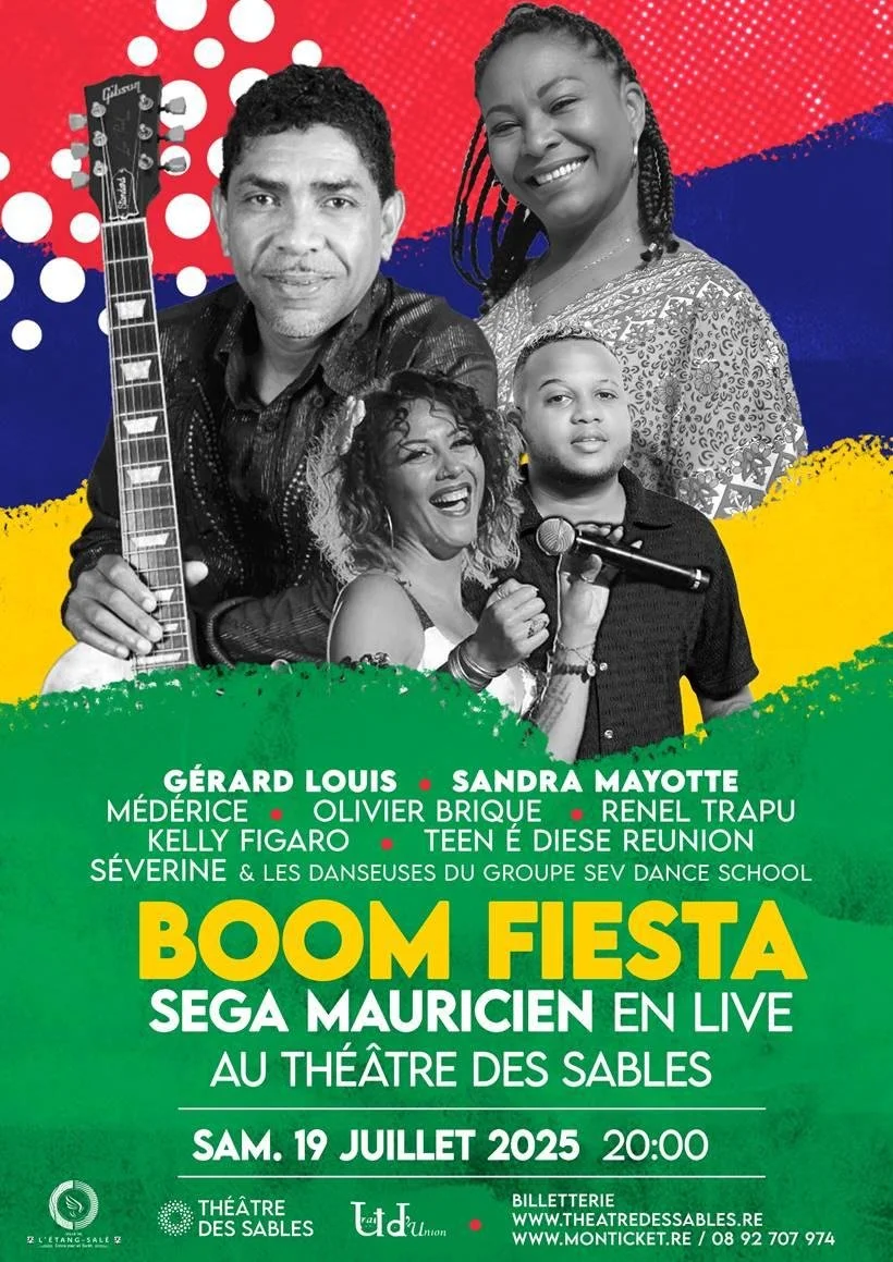 SEGA MAURICIEN EN LIVE / BOOM FIESTA (20€)