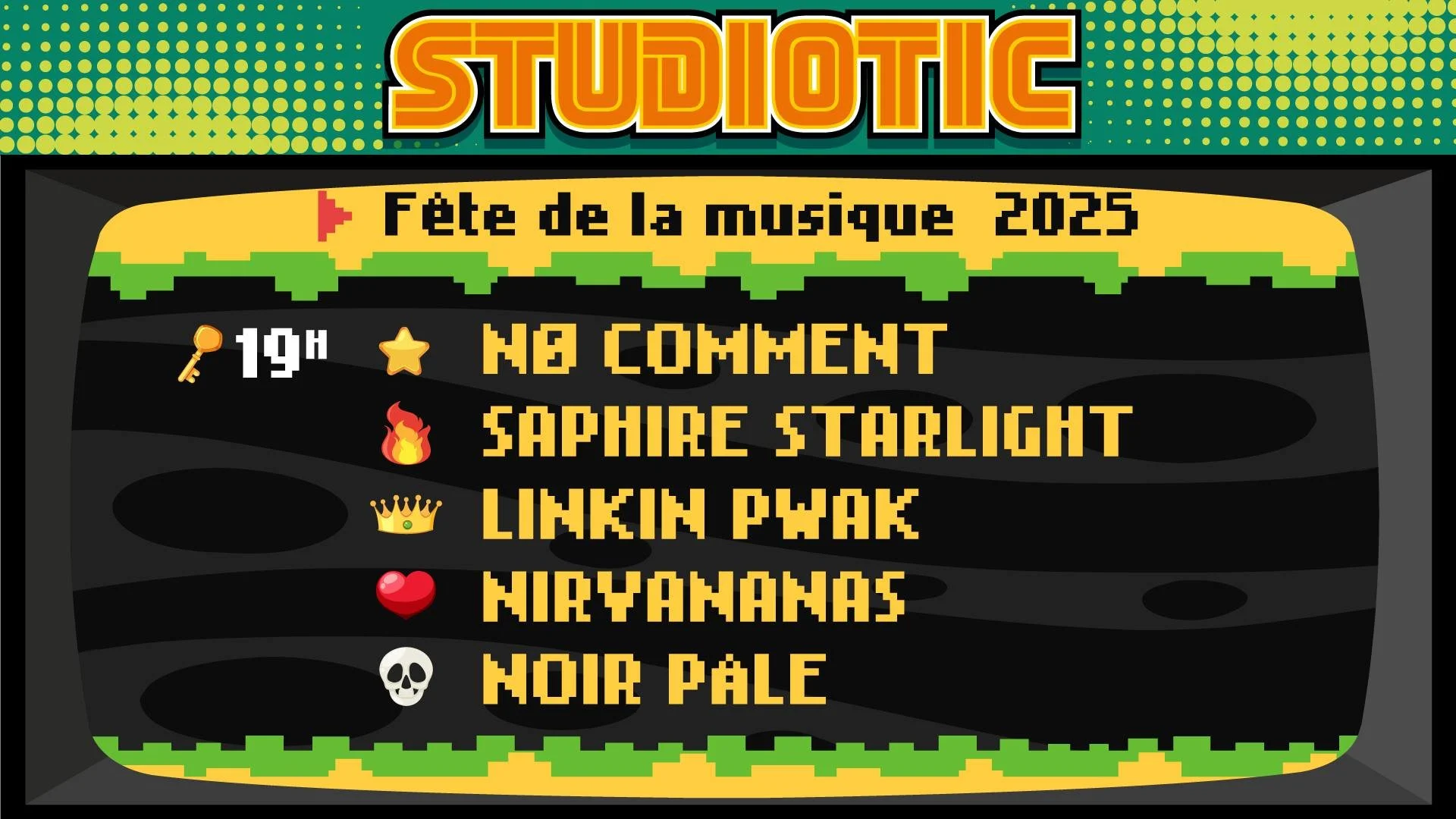 FÊTE DE LA MUSIQUE AU STUDIOTIC 
