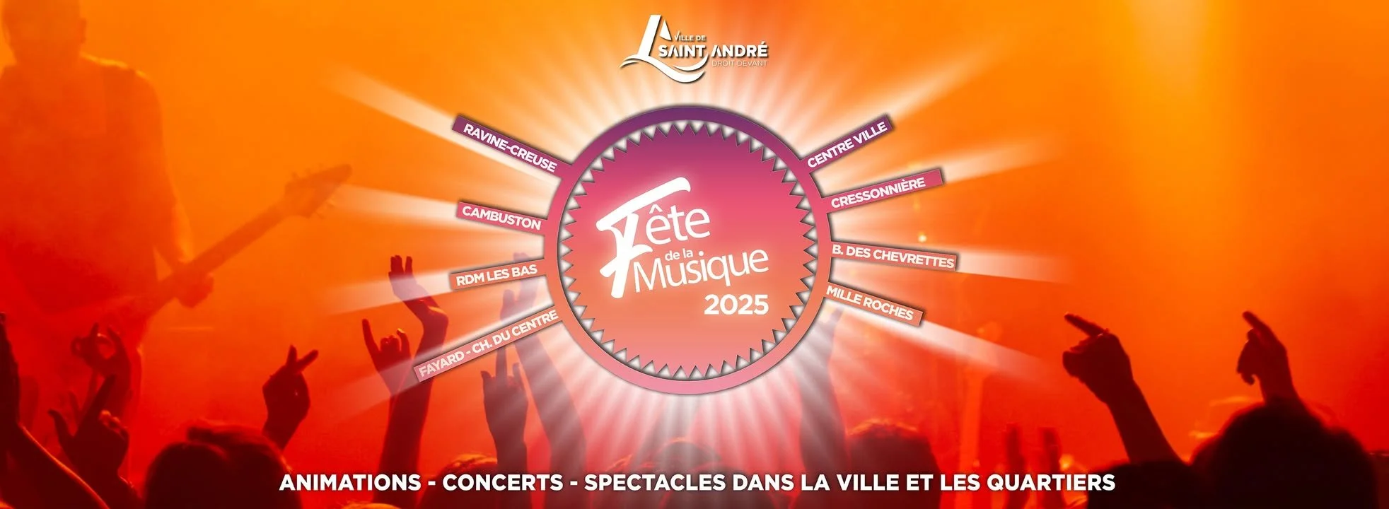 LA FÊTE DE LA MUSIQUE À SAINT ANDRÉ (GRATUIT)
