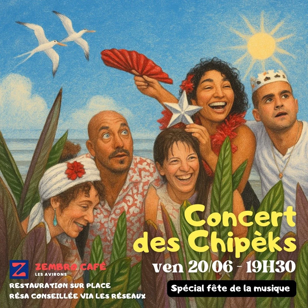 FÊTE DE LA MUSIQUE AU ZEMBRO CAFÉ / LES CHIPEKS (GRATUIT)