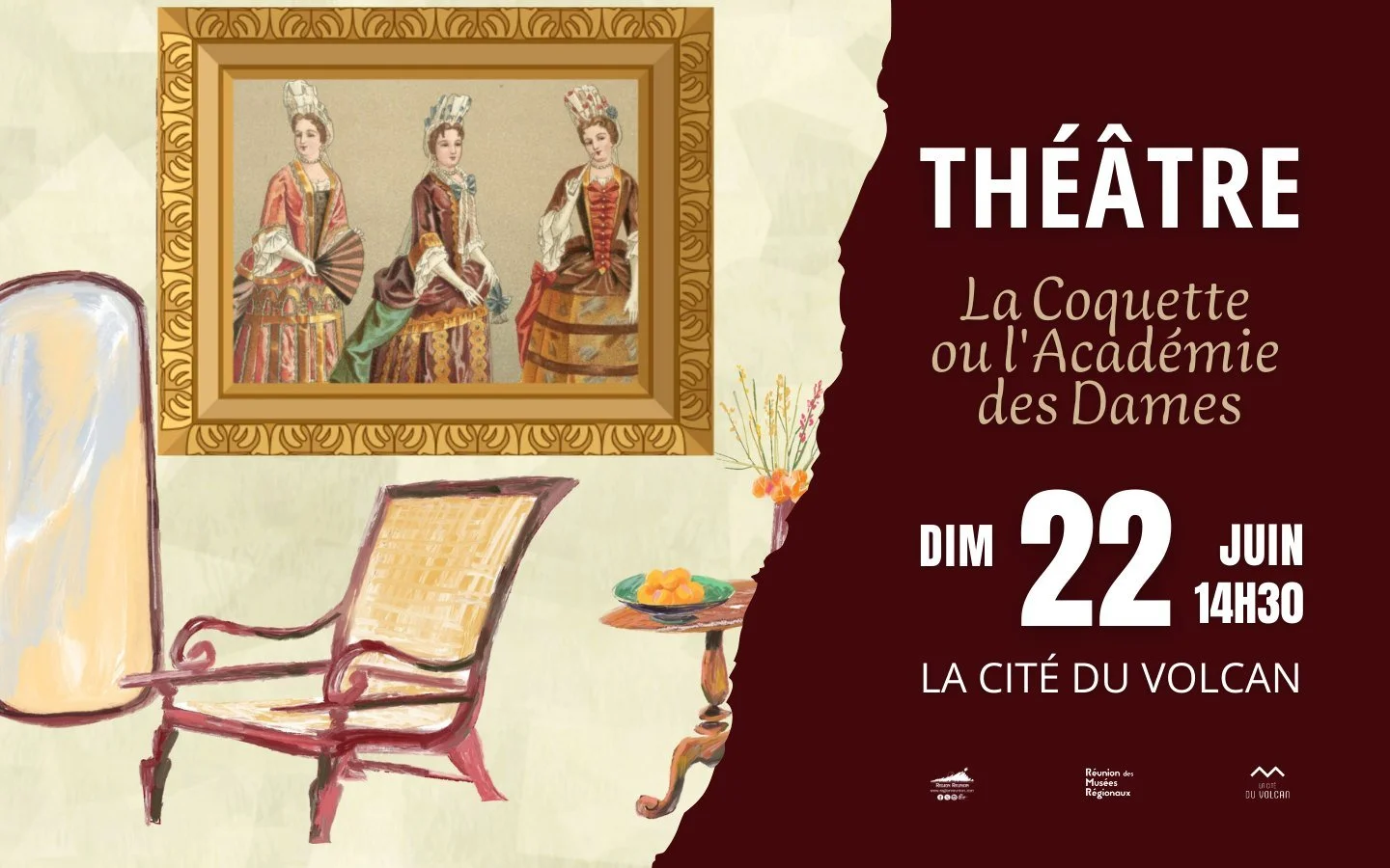 LA COQUETTE OU L'ACADÉMIE DES DAMES (GRATUIT SUR RÉSERVATION)