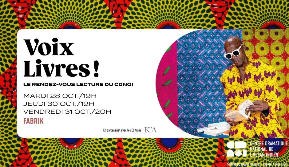 RENDEZ-VOUS LECTURE DU CDNOI / VOIX LIVRES ! (5€)