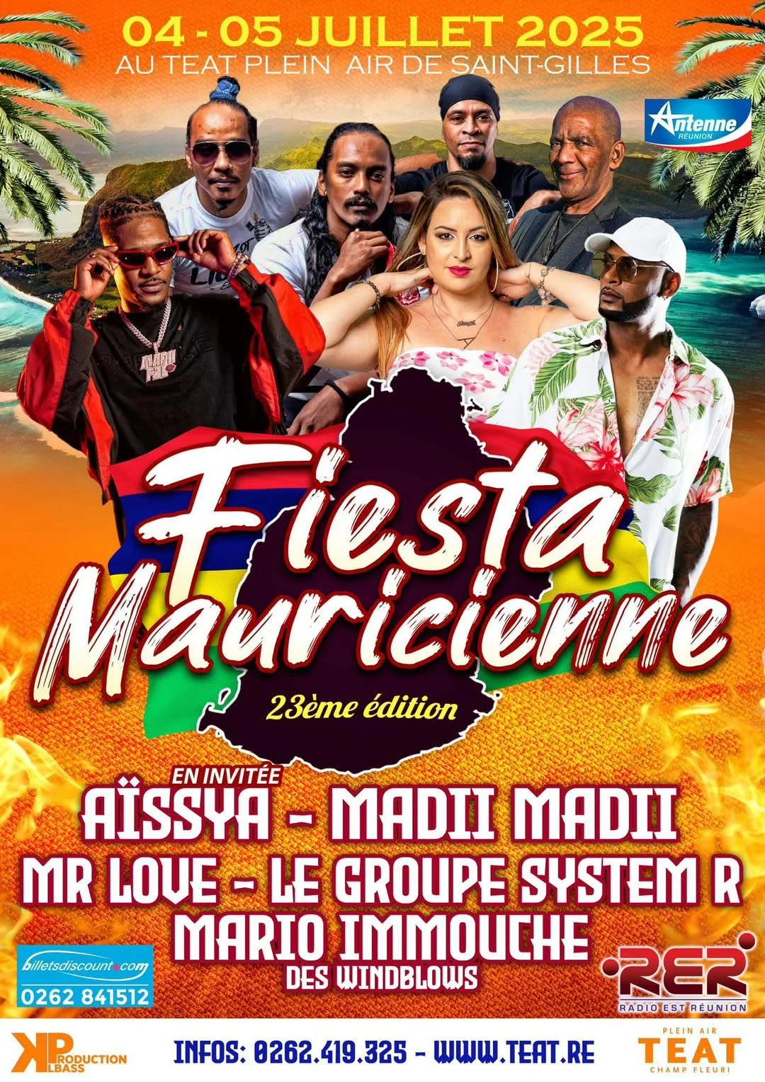 LA FIESTA MAURICIENNE (25€)