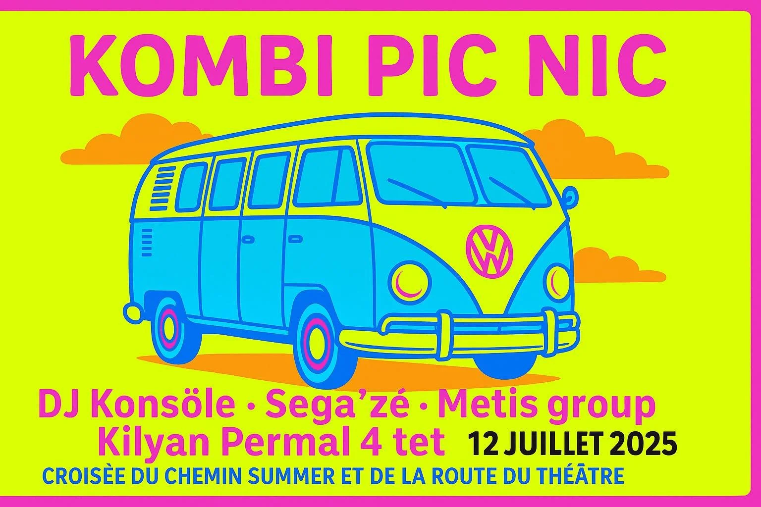 KOMBI PIC NIC #2 / SÉGA ZÉ + METIS GROUP + KILYAN PERMAL 4TET + DJ KONSÖLE (5€)