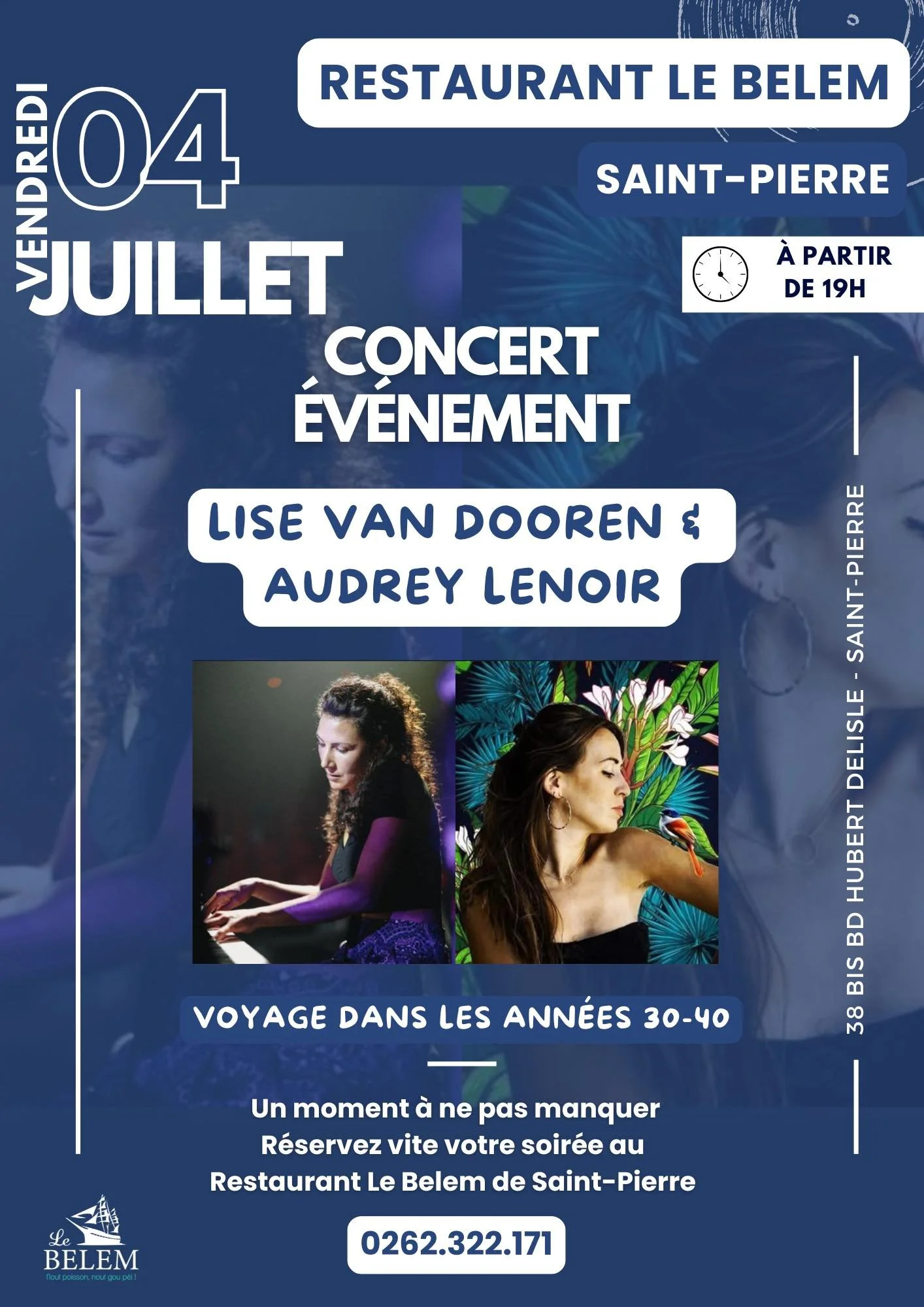 VOYAGE DANS LES ANNÉES 30-40 / AUDREY LENOIR + LISE VAN DOOREN (GRATUIT)