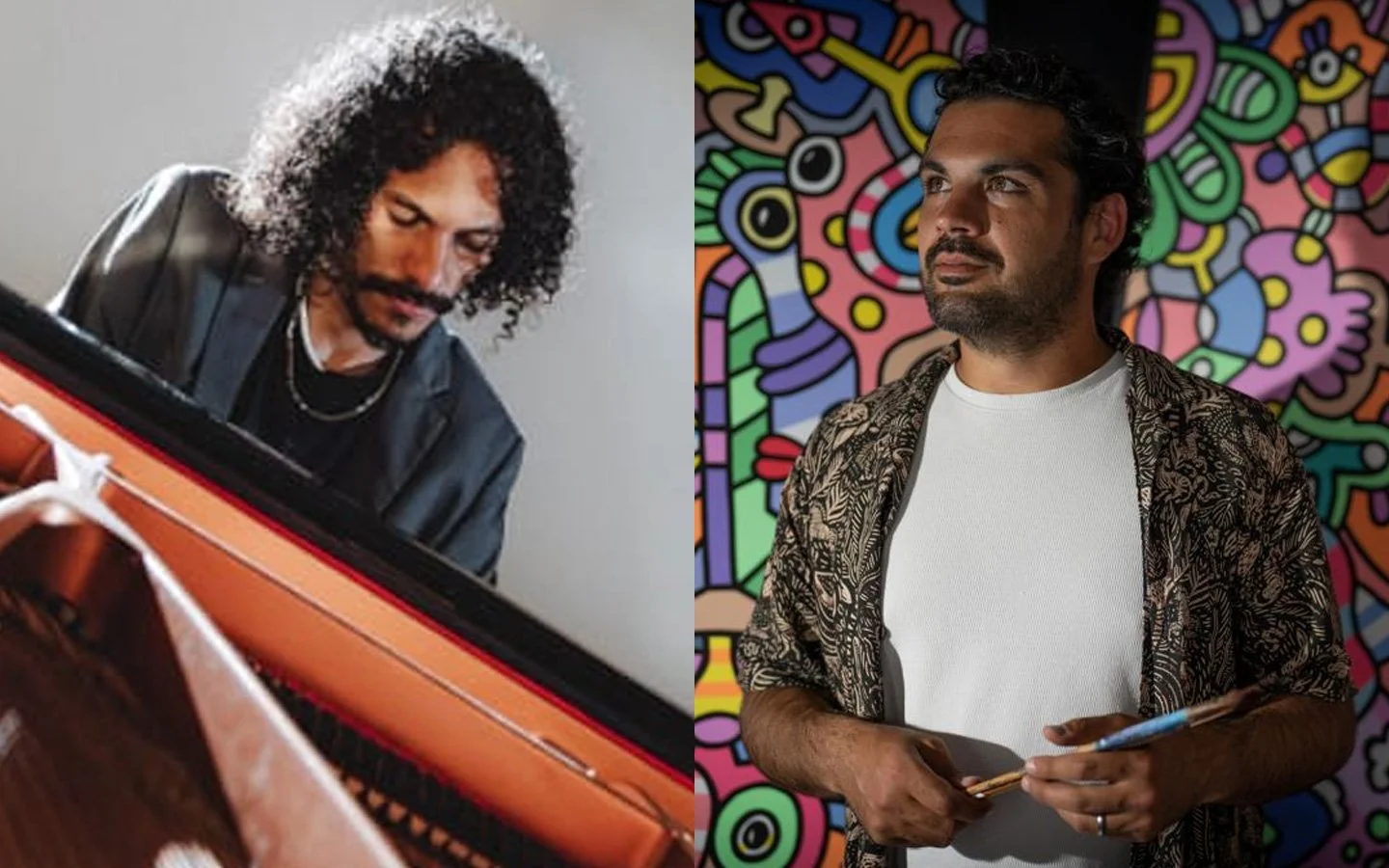 JAZZ + PEINTURE LIVE / WILLIAM MENDELBAUM + LUKAS WORKS PEINTURE SONORE (20€)