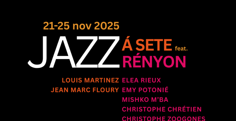 JAZZ A SETE FEAT. JAZZ RENYON (11-13-16€)