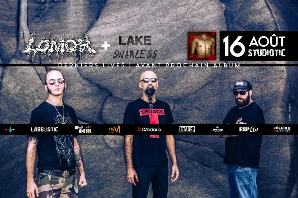 TRASH METAL / LOMOR + LAKE SWANLESS (5€)