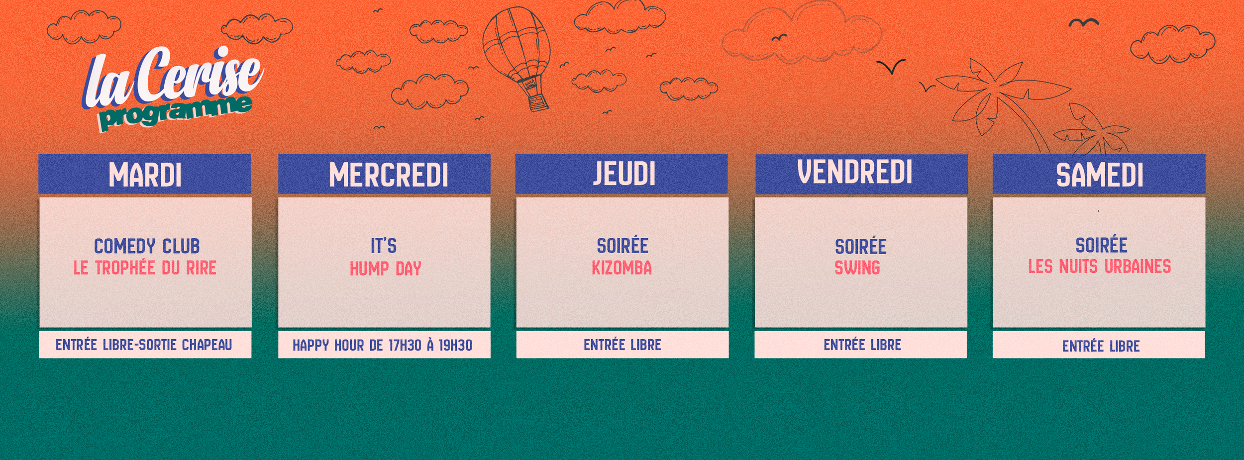 SOIRÉE SWING À LA CERISE (GRATUIT)