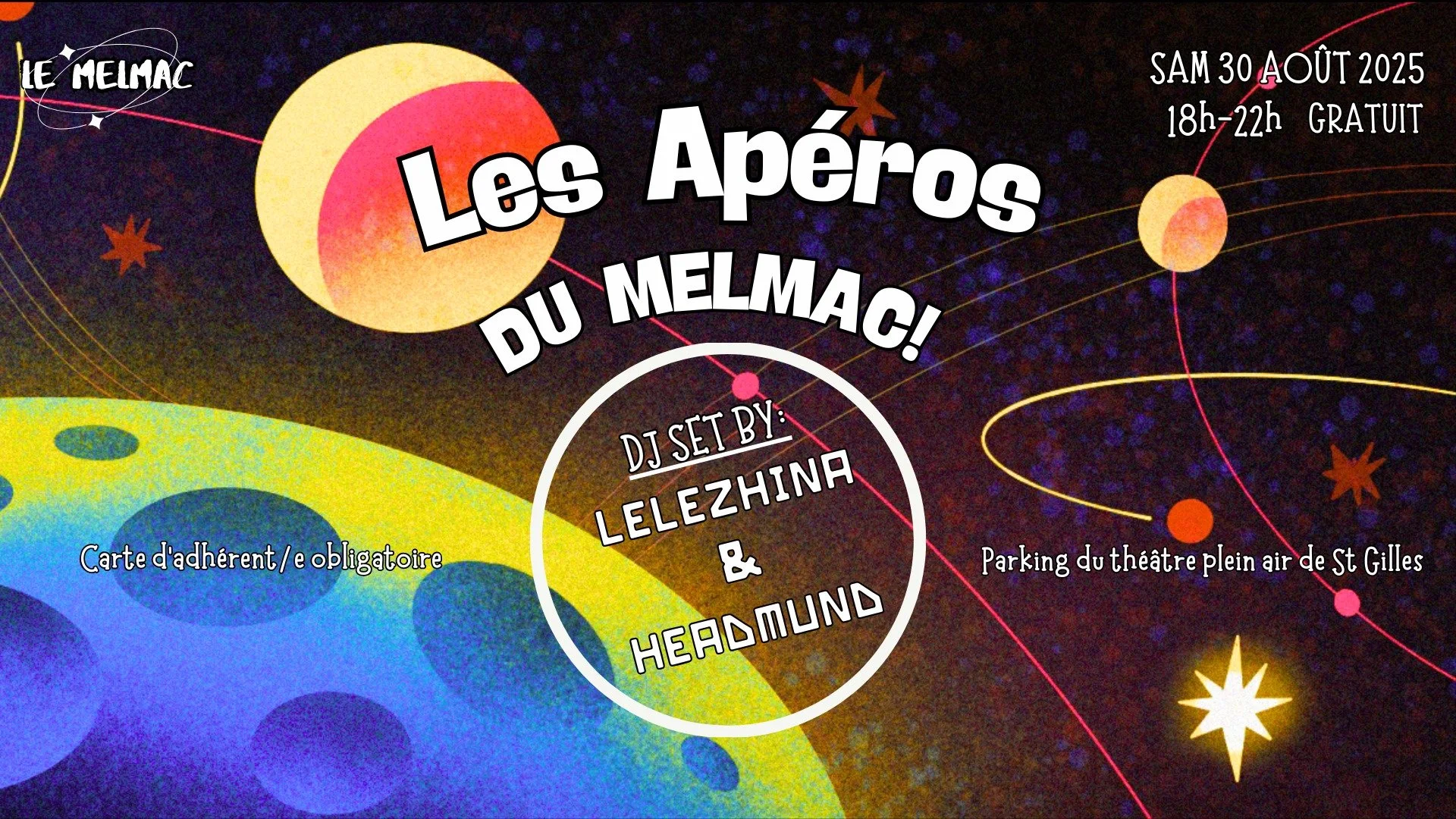 LES APÉROS ÉLECTRO DU MELMAC (GRATUIT SI ADHÉSION)