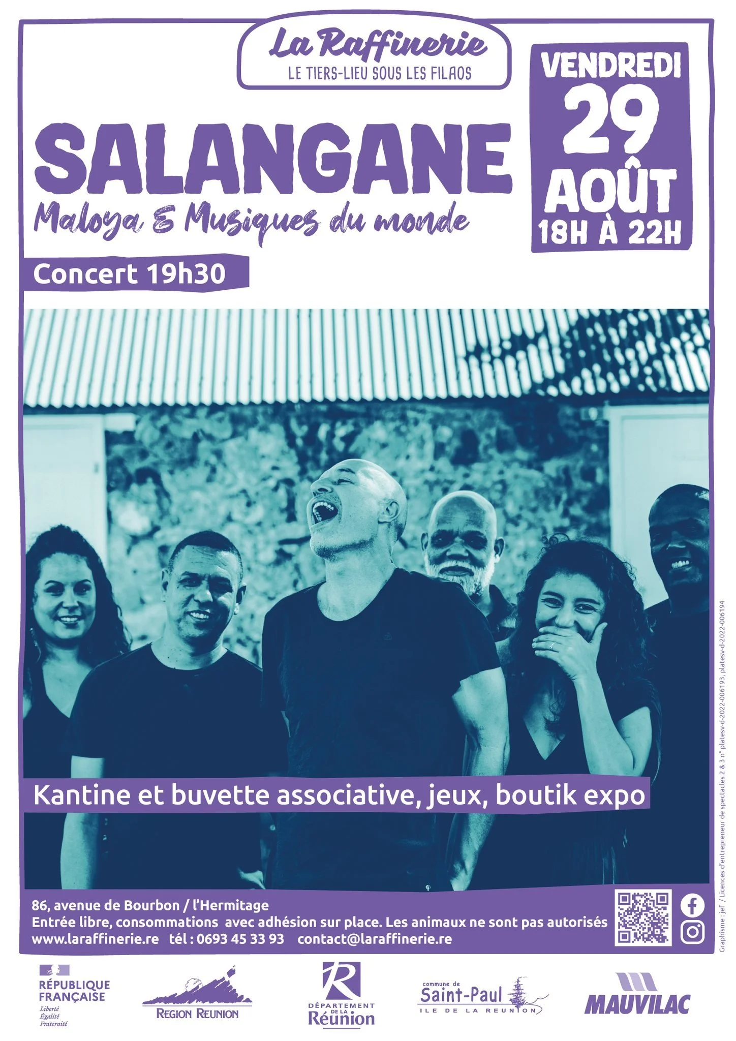 WORLD MALOYA / SALANGANE (GRATUIT AVEC ADHÉSION)