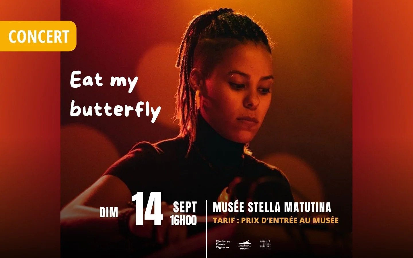 KREOL ELEKTRO / EAT MY BUTTERFLY (PRIX D'ENTRÉE AU MUSÉE)