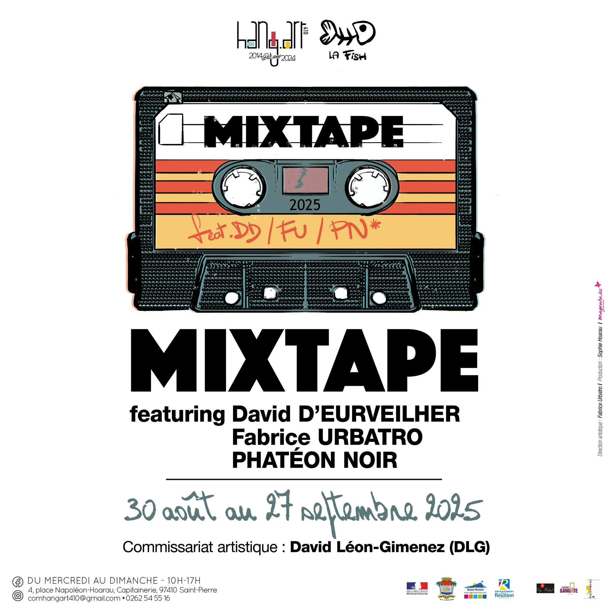 VERNISSAGE / EXPOSITION COLLECTIVE / MIXTAPE (GRATUIT)