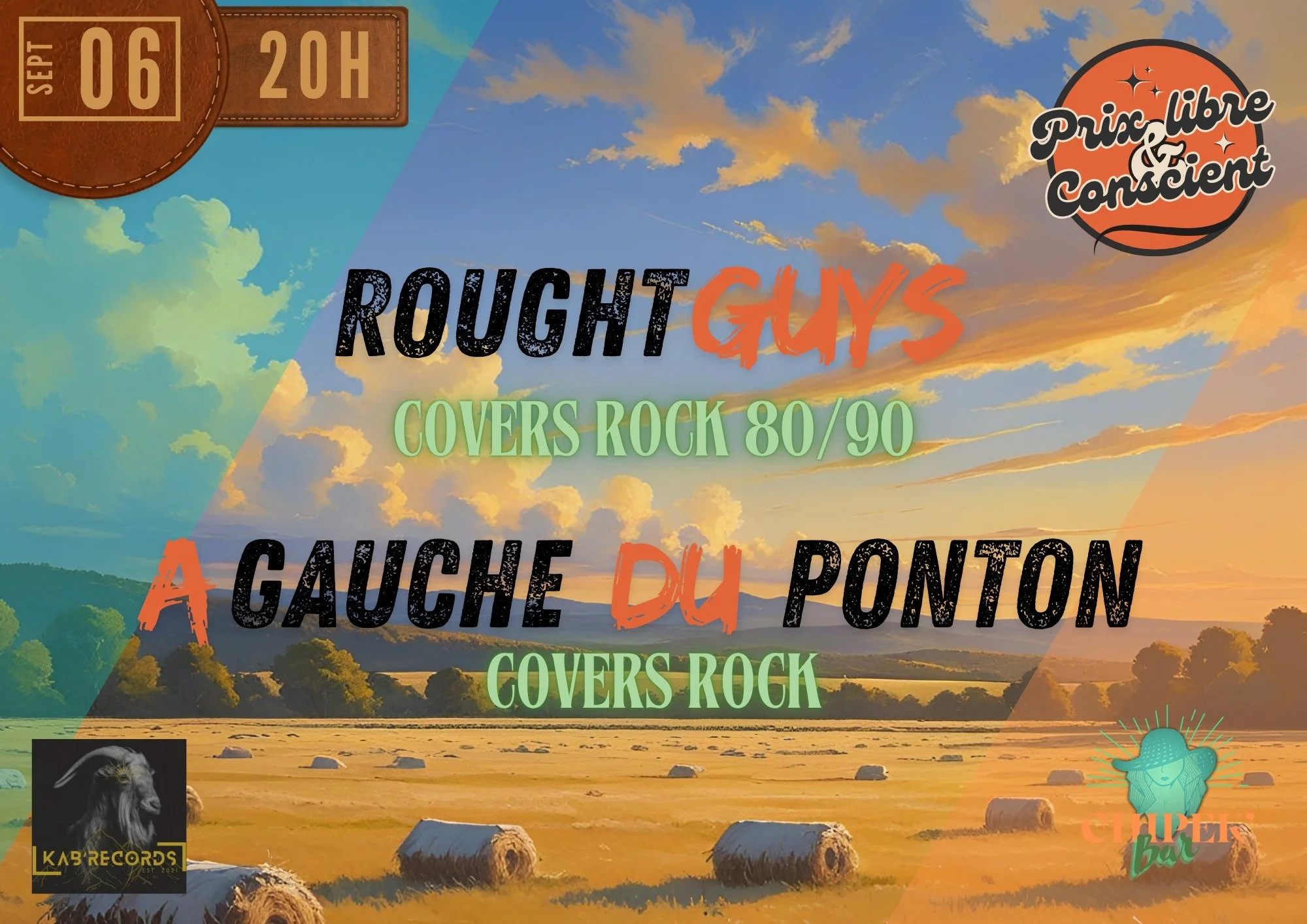 COVERS ROCK / LES ROUGH GUYS (PRIX LIBRE)