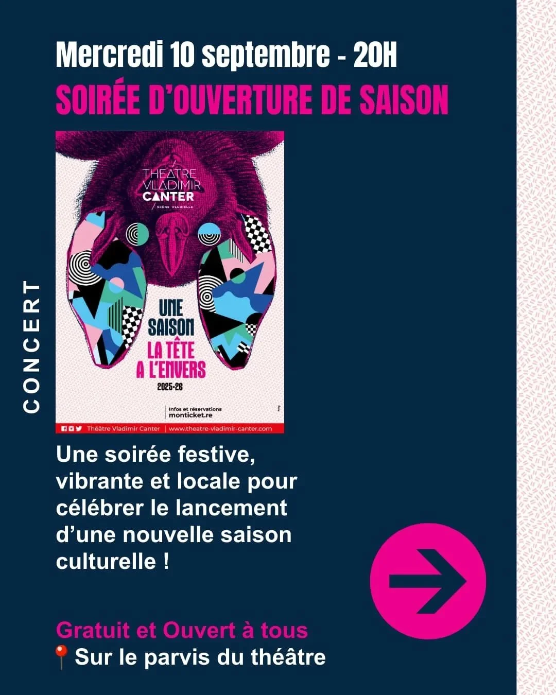 SOIRÉE D'OUVERTURE DU THÉÂTRE VLADIMIR CANTER / DJ SEBB + DJ RHUM'S + PLL (GRATUIT)