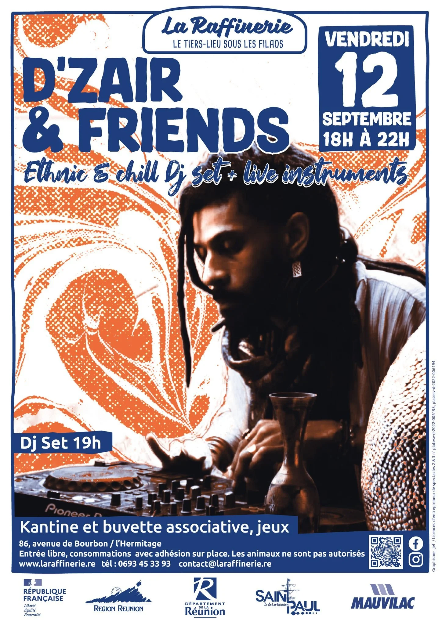 ETHNIC & CHILL / D'ZAIR & FRIENDS (GRATUIT AVEC ADHÉSION)