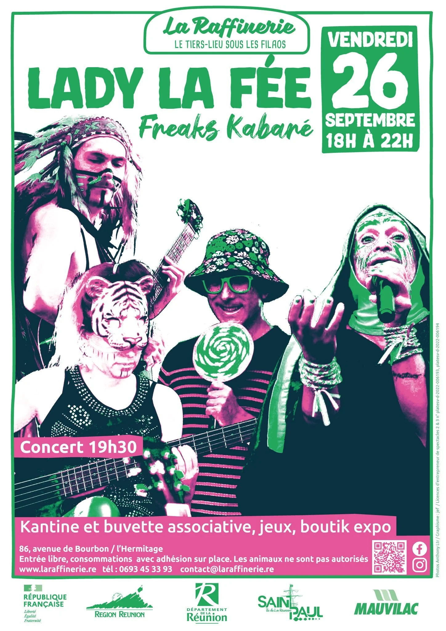 CABARET DÉJANTÉ / LADY LA FÉE (GRATUIT AVEC ADHÉSION)