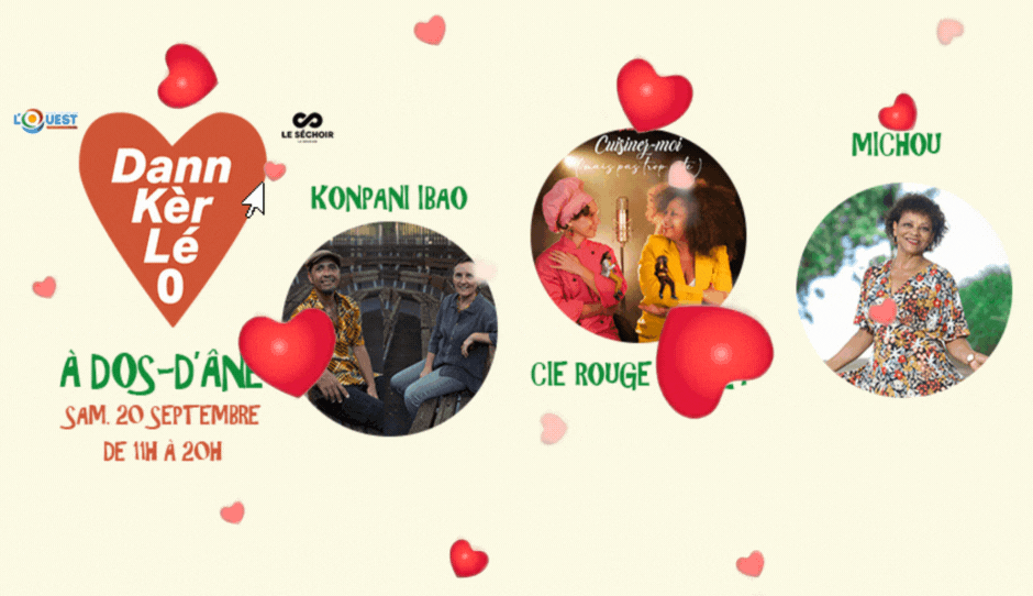 FESTIVAL DANN KÈR LÉ O / KONPANI IBAO + MICHOU + CIE ROUGE BAKOLY (GRATUIT)