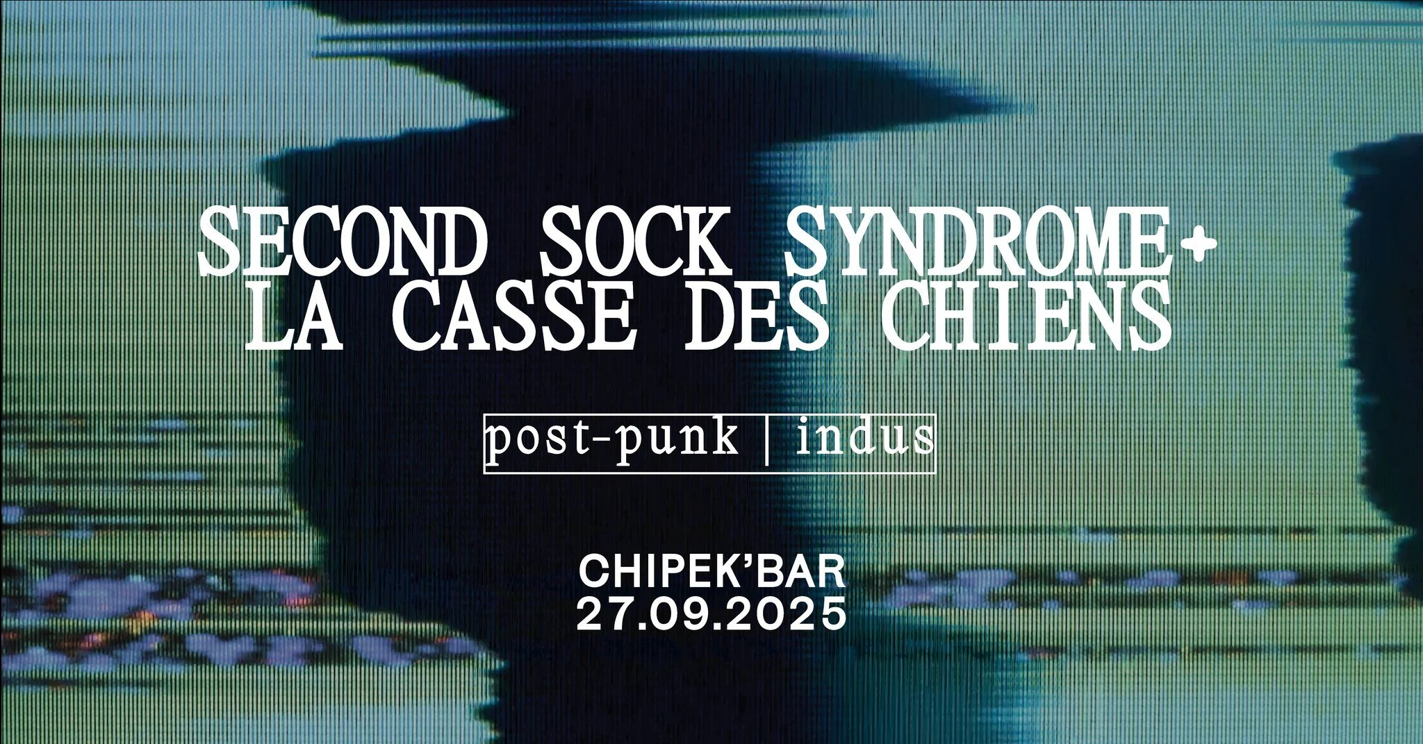 POST PUNK + INDUS / SECOND SOCK SYNDROM + LA CASSE DES CHIENS (PRIX LIBRE)