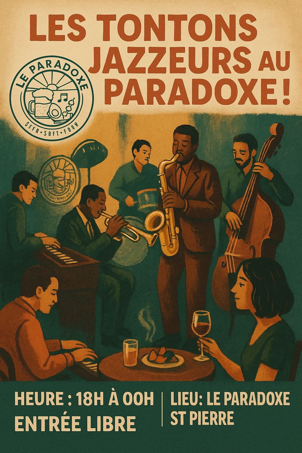 JAZZ BOSSA / LES TONTONS JAZZEURS (GRATUIT)