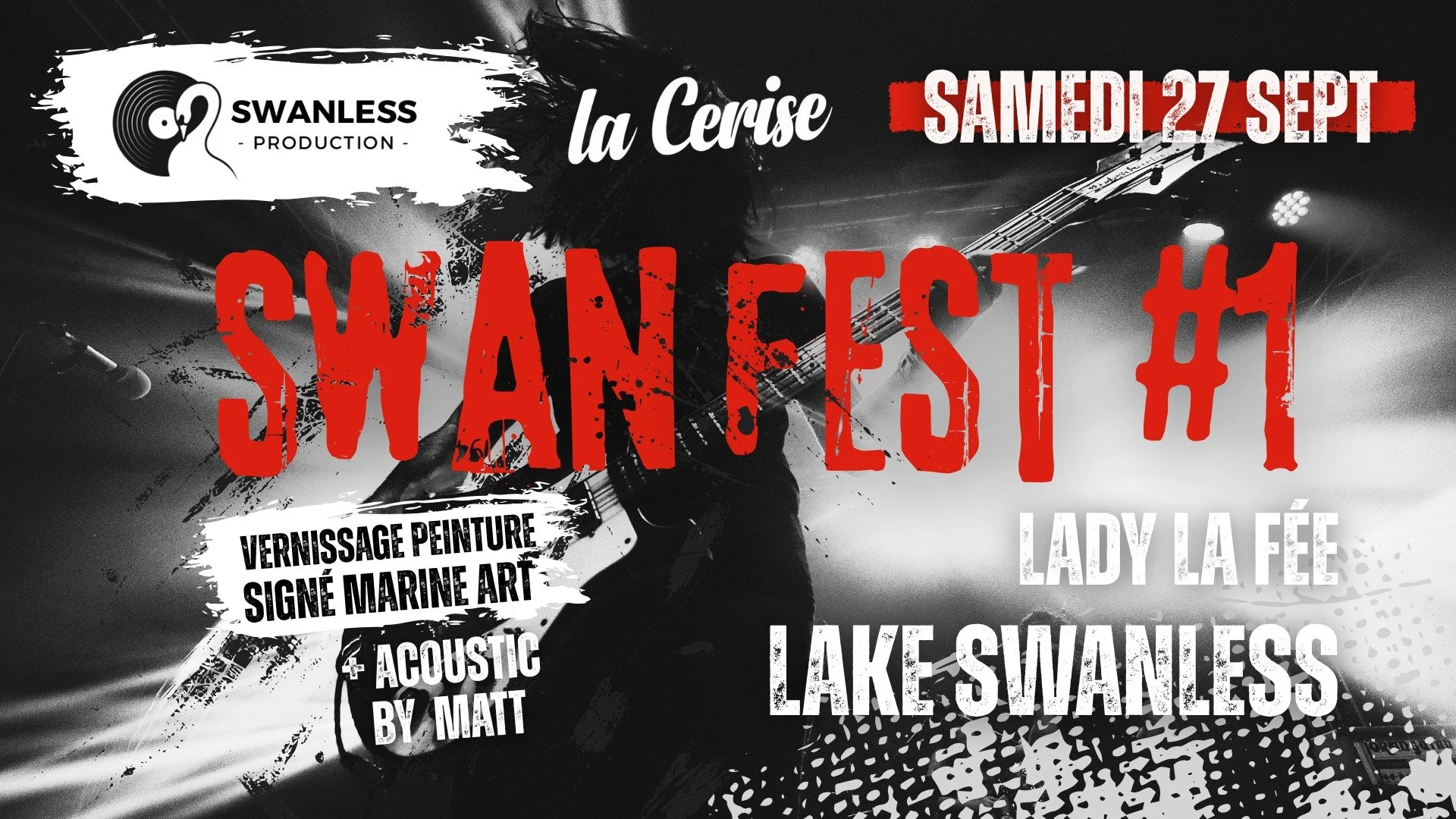 SWAN FEST #1 / LADY LA FÉE + LAKE SWANLESS (5-10-15€)