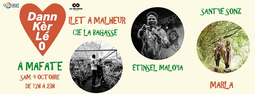 FESTIVAL DANN KÈR LÉ O / CIE LA BAGASSE + LA OSÉ + ÉTINSÈL MALOYA (GRATUIT)