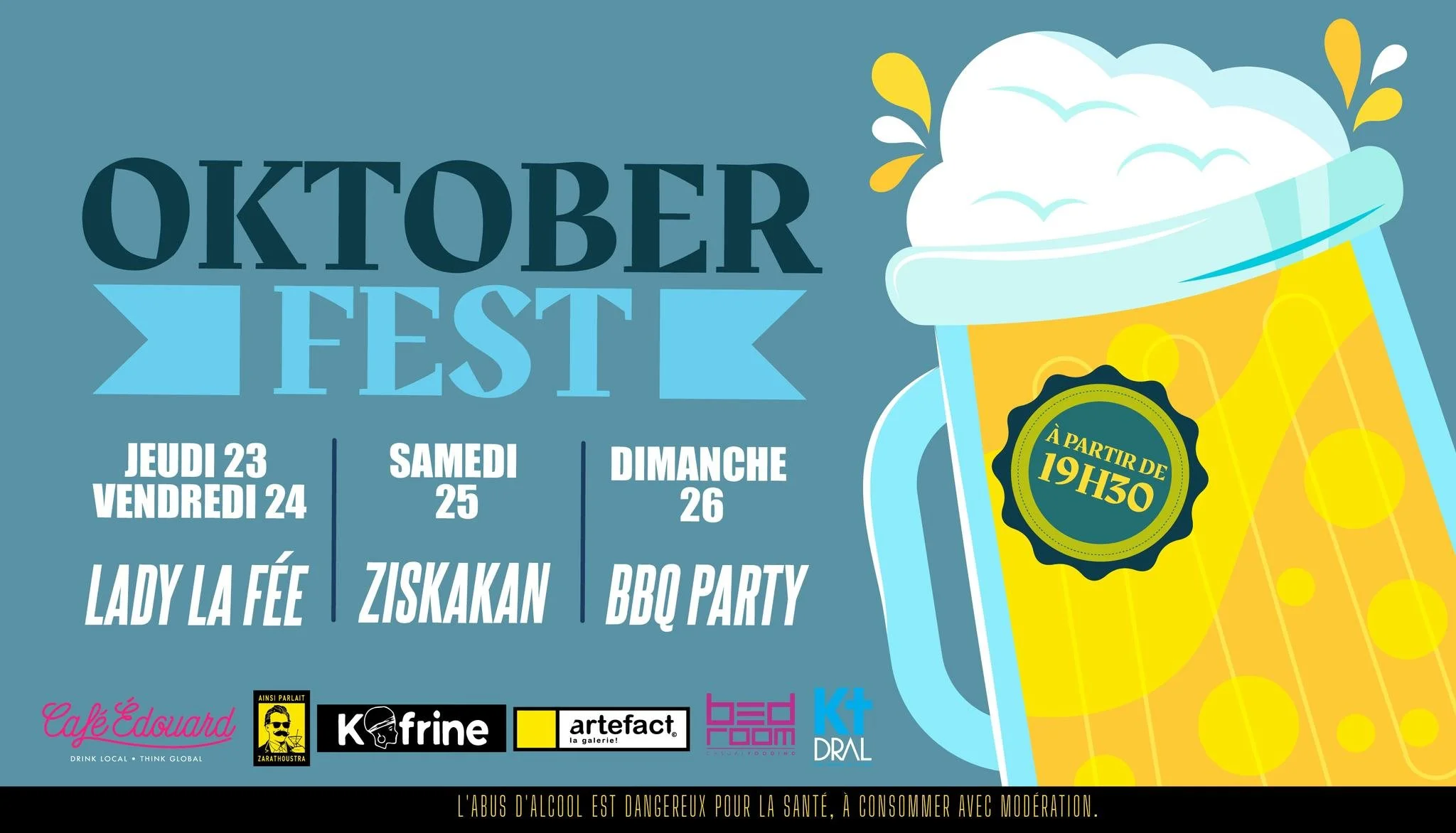 OKTOBERFEST / LADY LA FÉÉ (GRATUIT)