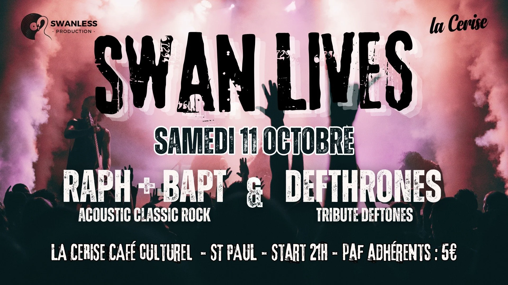 ROCK / RAPH & BAPT + DEFTHRONES (5-7€)