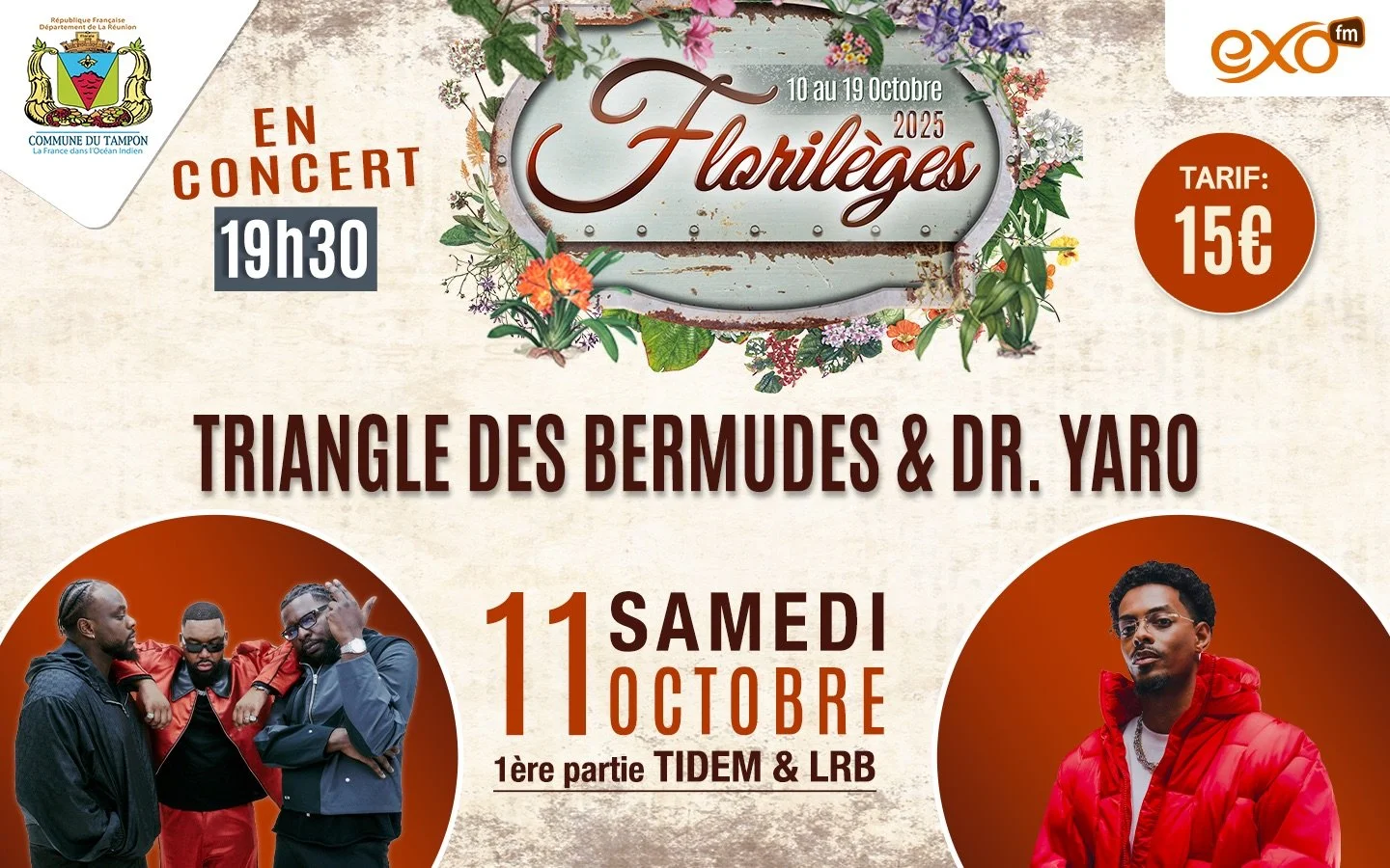LES FLORILÈGES 2025 / TRIANGLE DES BERMUDES ET DR. YARO (15€)