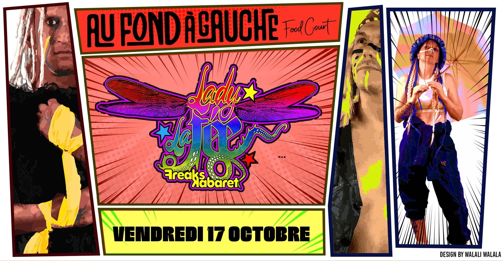 CABARET DÉJANTÉ / LADY LA FÉE (GRATUIT)