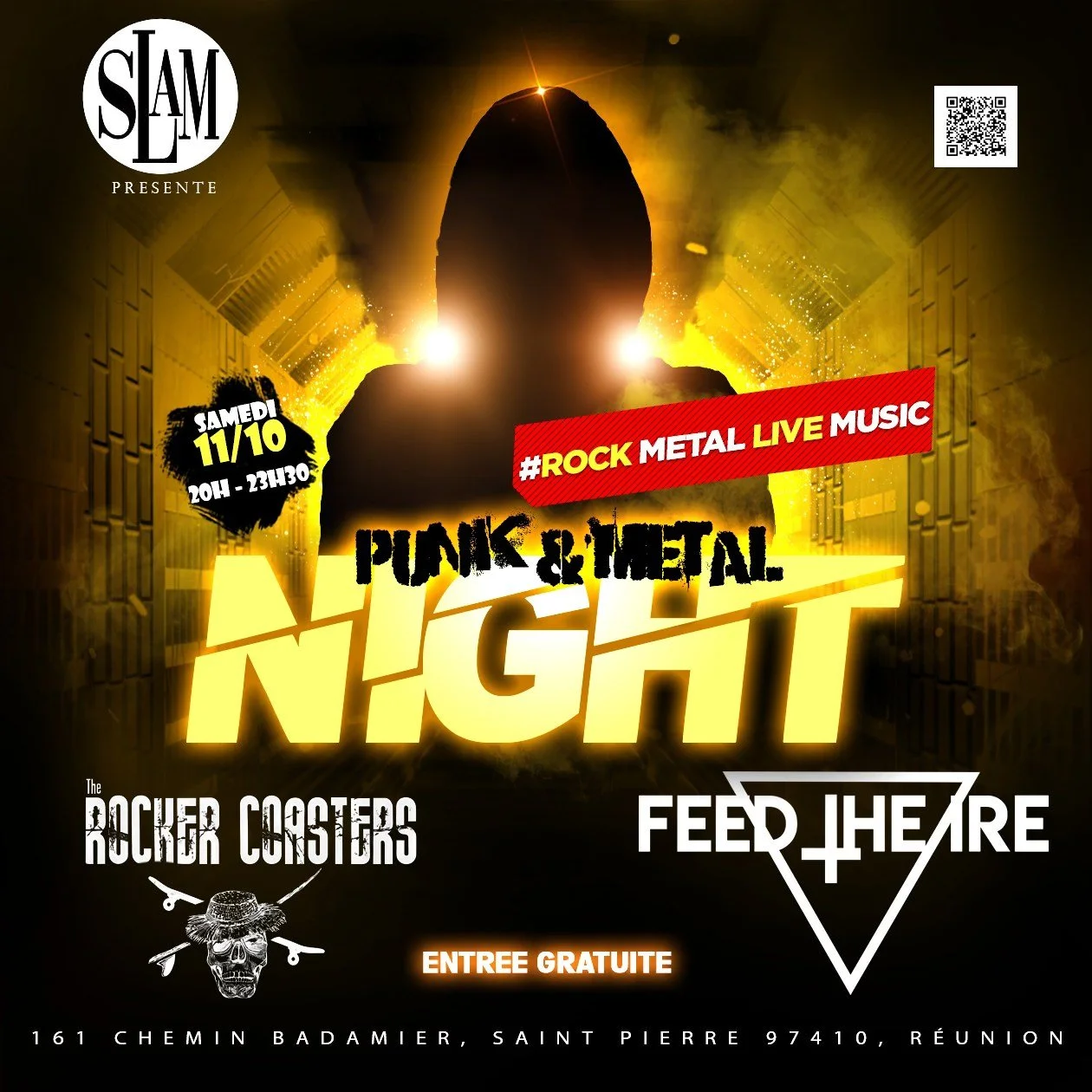 SOIRÉE PUNK METAL / THE ROCKER SOASTERS + FEED THE IRE (GRATUIT À PARTIR DE 20H)