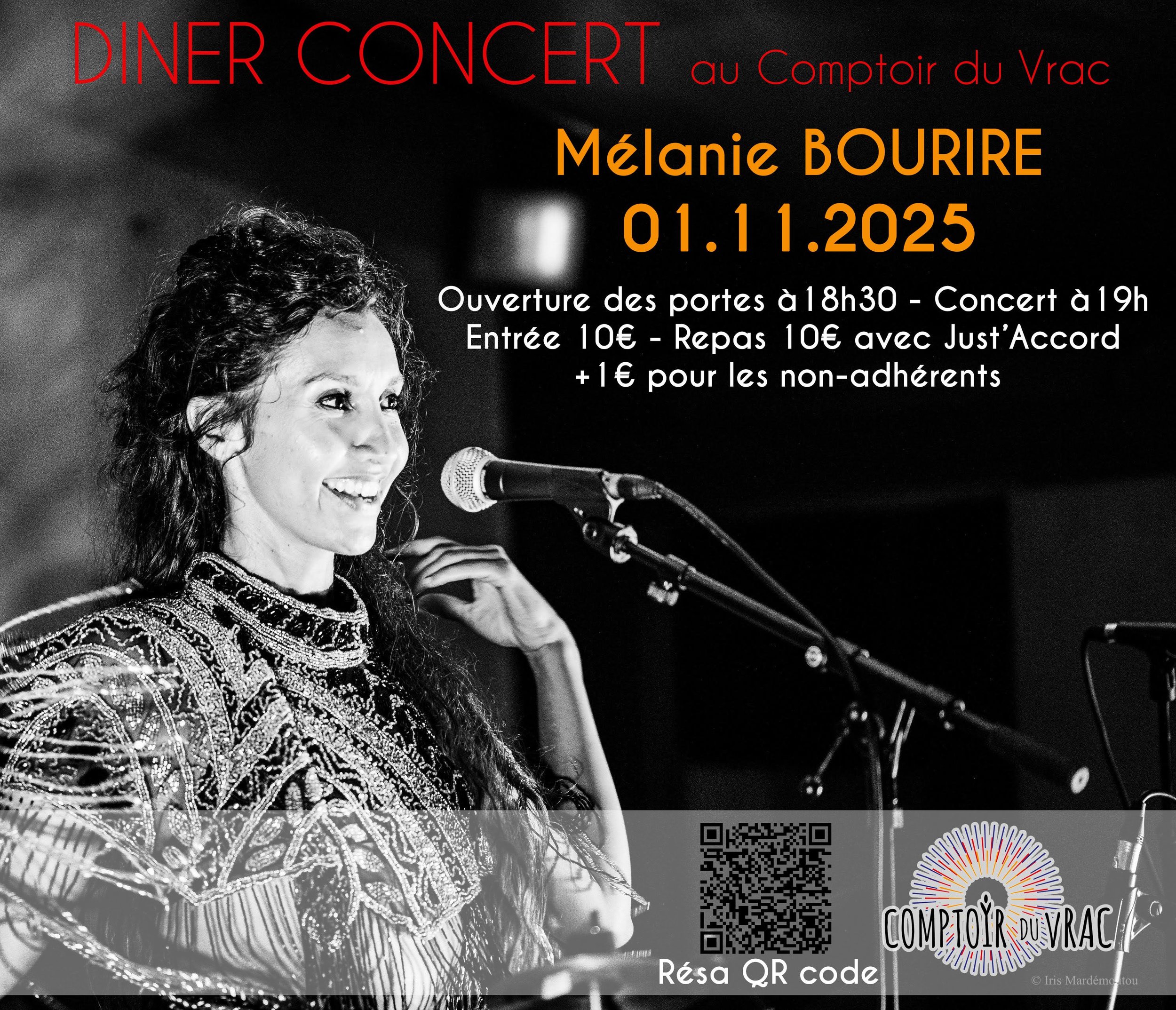 MUSIQUES DU MONDE / MÉLANIE BOURIRE (10€)