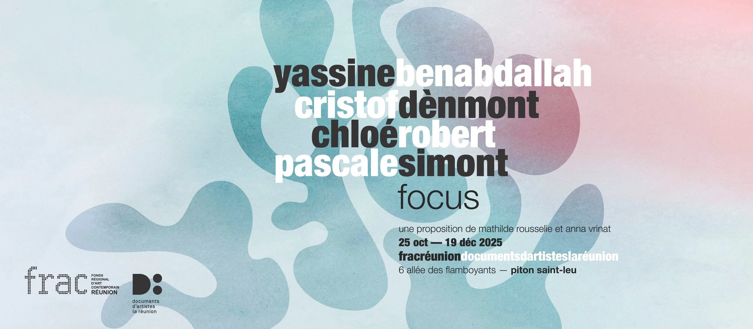 VERNISSAGE / FRAC RÉUNION X DDA / FOCUS (GRATUIT)
