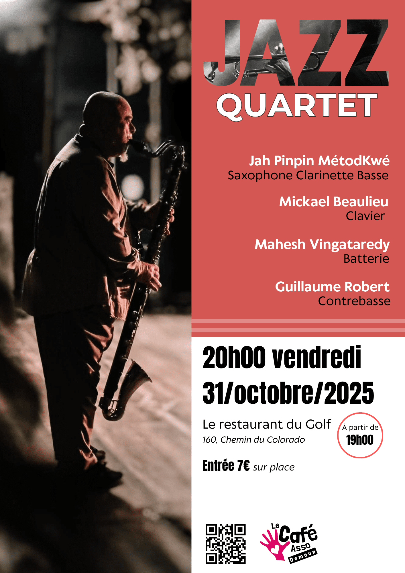 JAZZ / MÉTODKWÉ QUARTET (7-9€)