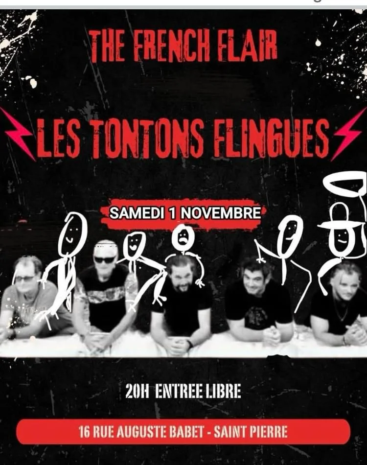 REPRISES ROCK / LES TONTONS FLINGUÉS (GRATUIT)
