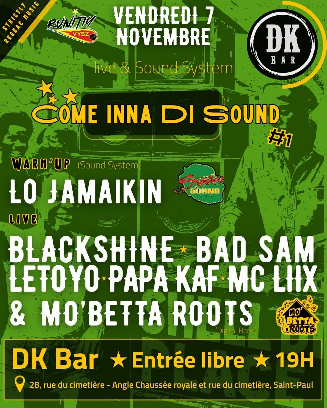 REGGAE / COME INNA DI SOUND #1 (GRATUIT)