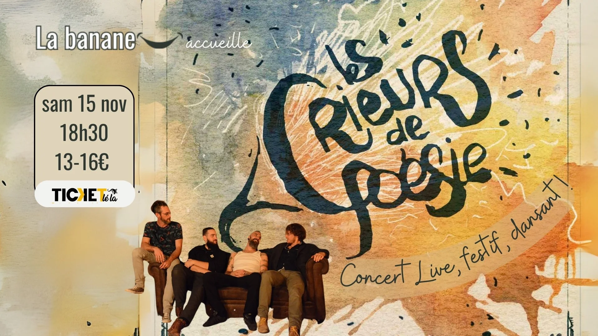 CHANSON FRANÇAISE / LES CRIEURS DE POÉSIE (13-16€)