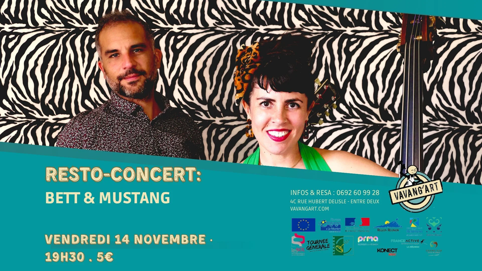 JAZZ BLUES ROCK'N'ROLL / BETT & MUSTANG (5€)