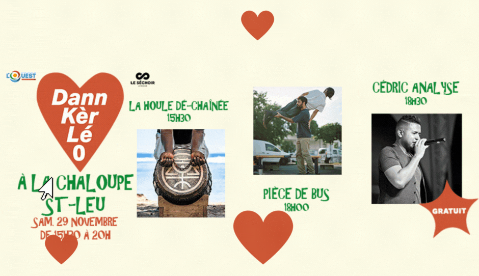 FESTIVAL DANN KER LÉ O / CIE TRIBAL MALOYA + CIE MORPHOSE + CÉDRIC ANALYSE(GRATUIT)