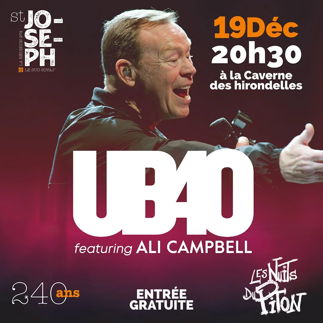 LES NUITS DU PITON / UB40 FET. ALI CAMPBELL (GRATUIT)