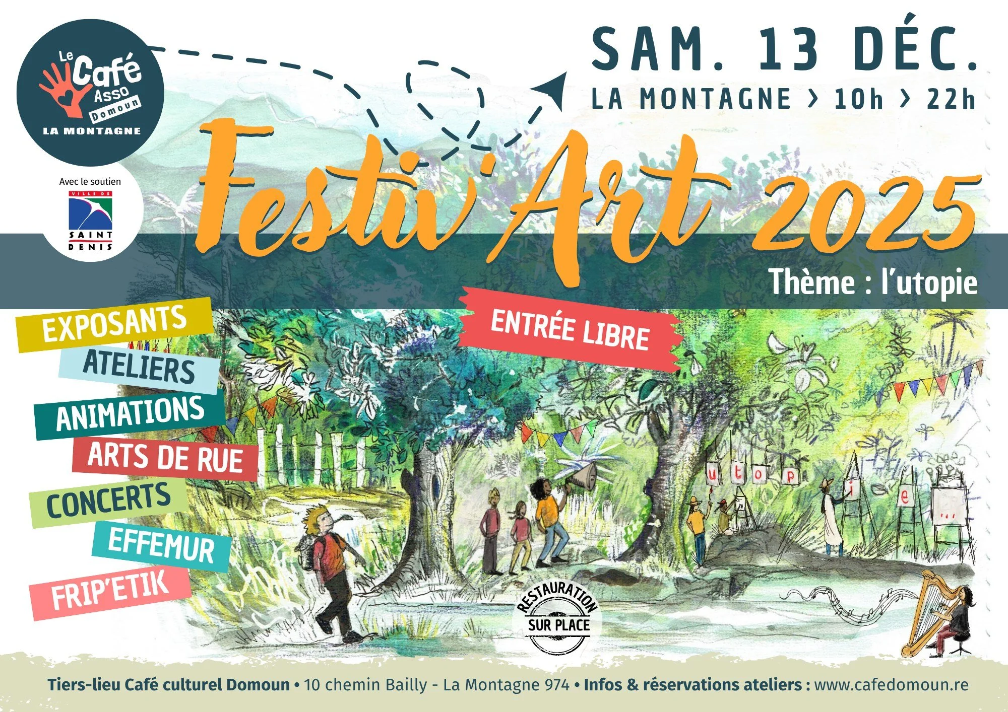 FESTIV'ART DE L'UTOPIE (GRATUIT)