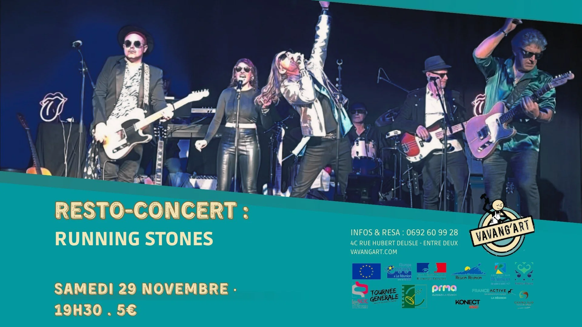 TRIBUTE TO ROLLING STONES / THE RUNNING STONES (5€)