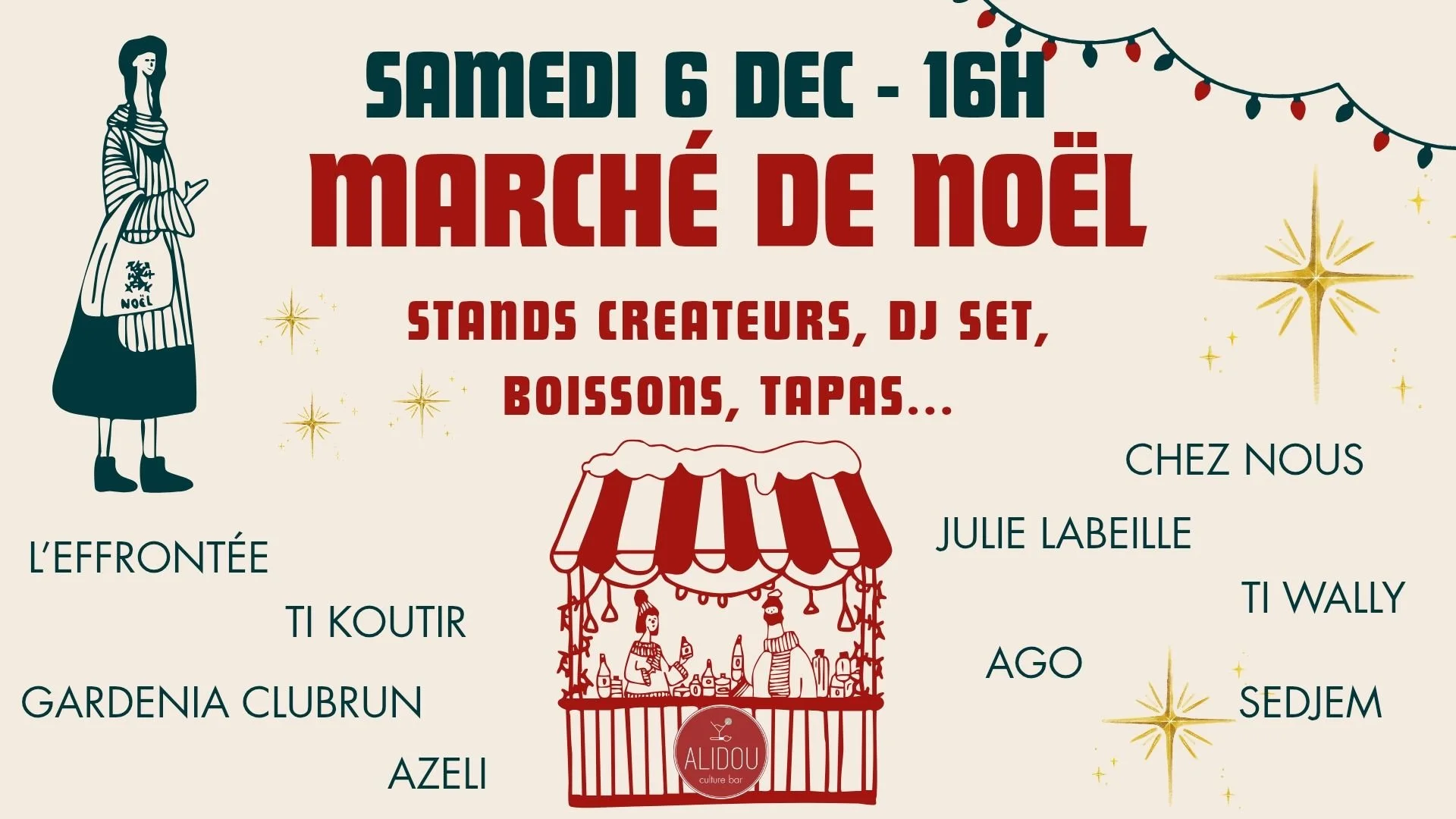 MARCHÉ DE NOËL / SEDJEM (GRATUIT)