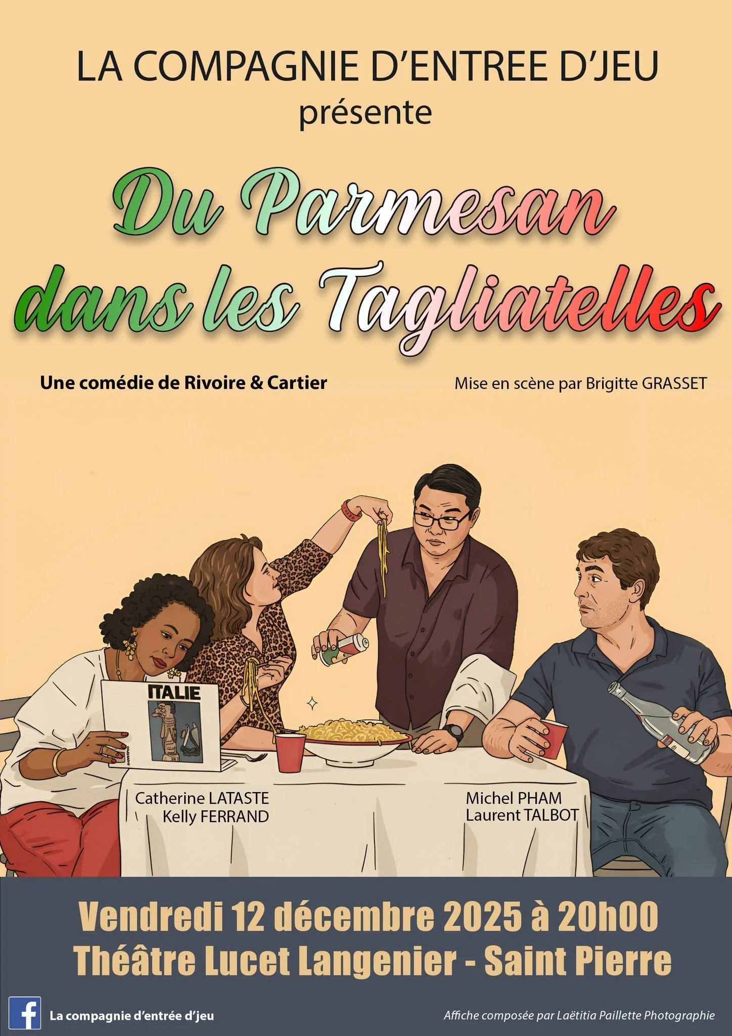 CIE D'ENTRÉE D'JEU / DU PARMESAN DANS LES TAGLIATELLES (5-10€)