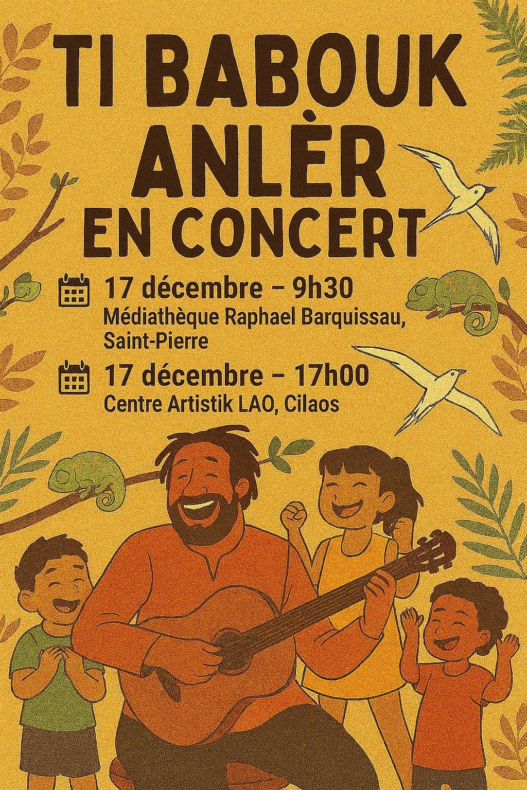 ATELIER 212 / TI BABOUK AN LÈR (GRATUIT)