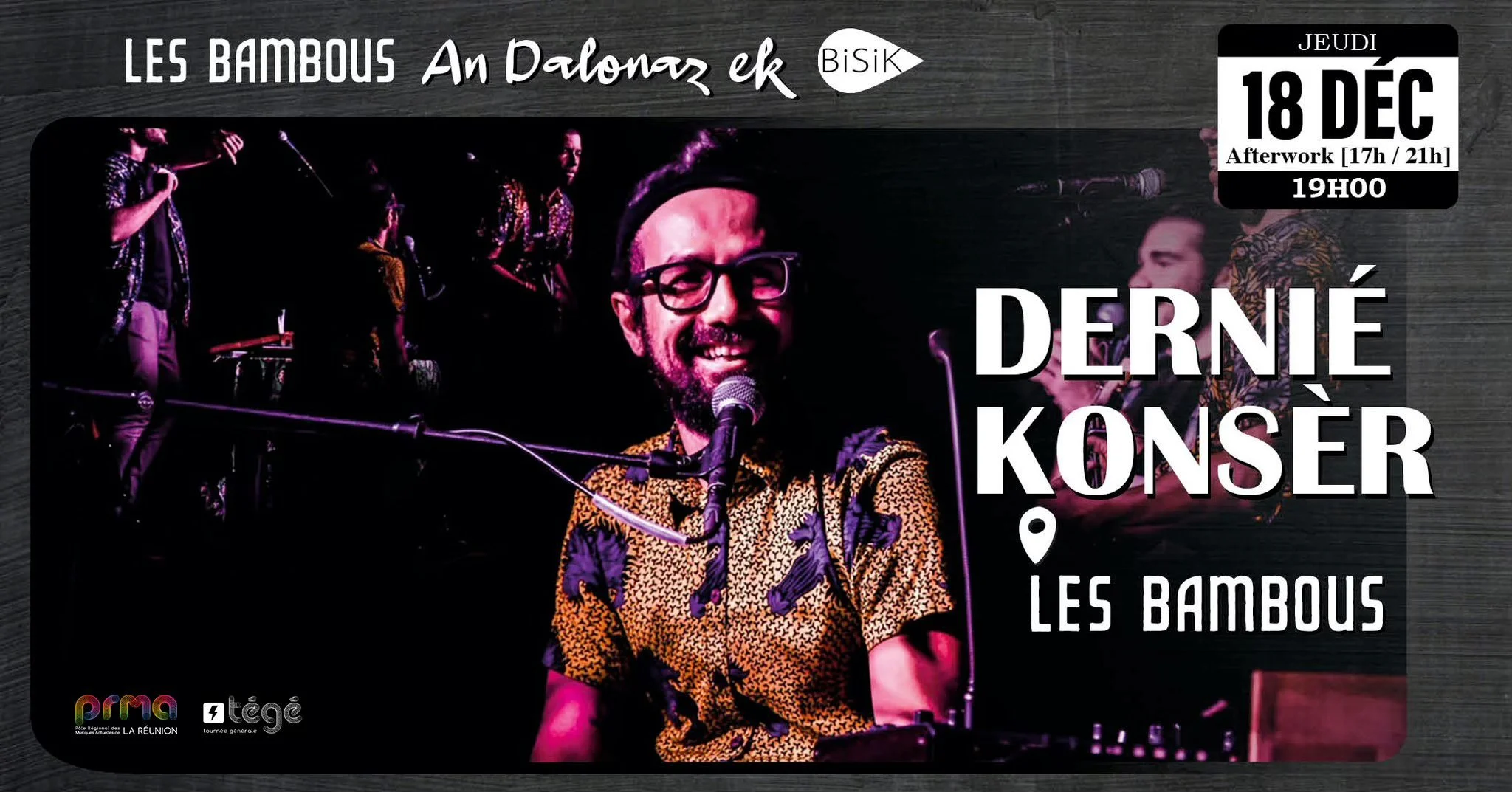 CIE LA BAGASSE / DERNIÉ KONSÈR (7-10-13€)