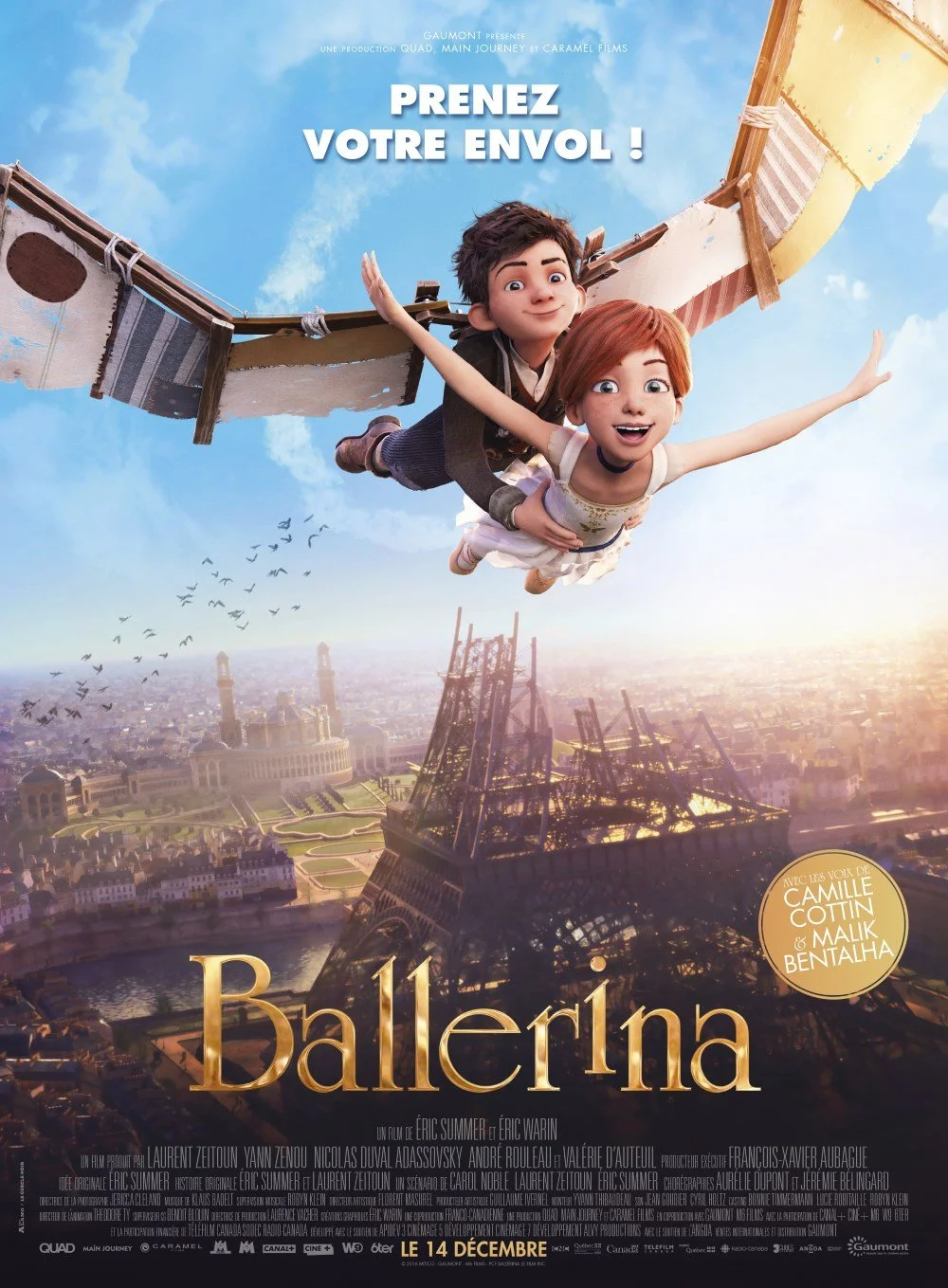 LONG MÉTRAGE D'ANIMATION / BALLERINA (3,50€)